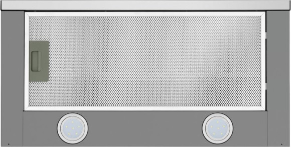 Вытяжка встраиваемая Maunfeld VS Fast 60 нержавеющая сталь управление: кулисные переключатели (1 мотор)