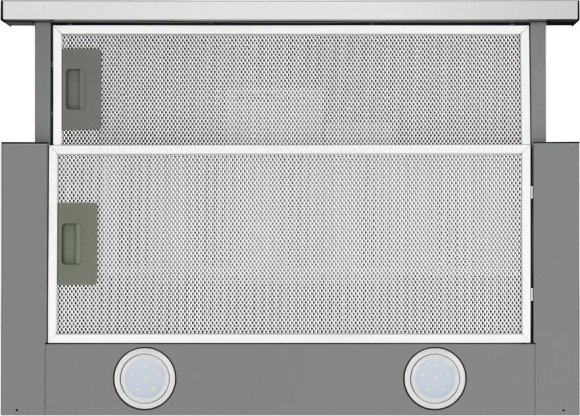 Вытяжка встраиваемая Maunfeld VS Fast 60 нержавеющая сталь управление: кулисные переключатели (1 мотор)