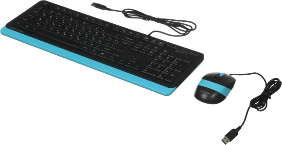 Клавиатура + мышь A4Tech Fstyler F1010 клав:черный/синий мышь:черный/синий USB Multimedia (F1010 BLUE) Клавиатура + мышь A4Tech Fstyler F1010 клав:черный/синий мышь:черный/синий USB Multimedia (F1010 BLUE)