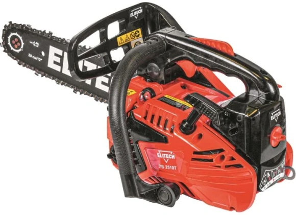 Бензопила Elitech ПБ 2510Т (E1611.009.00) 750Вт 1л.с. дл.шины:12" (30cm) (205451)