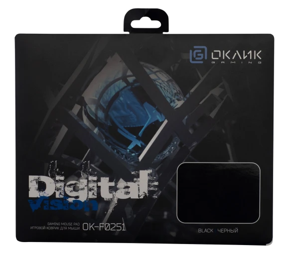 Коврик для мыши Оклик OK-F0251 Мини черный 250x200x3мм Коврик для мыши Оклик OK-F0251 Мини черный 250x200x3мм