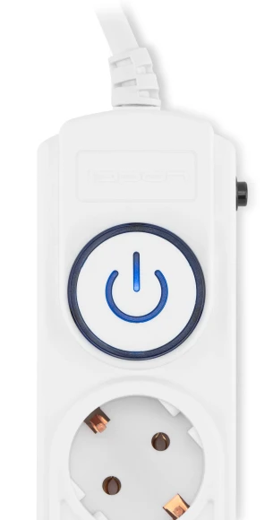 Сетевой фильтр Ippon BK-6-EU-1.8-16-W 1.8м (6 розеток) белый (коробка)