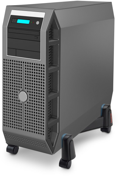 Подставка Buro BU-CS2AB черный Подставка Buro BU-CS2AB черный