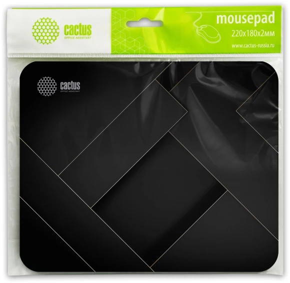Коврик для мыши Cactus Geometry рисунок 220x180x2мм (CS-MPC-P02XS)