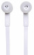 Гарнитура внутриканальные Оклик HS-S-220 1.1м белый проводные в ушной раковине (D2W)