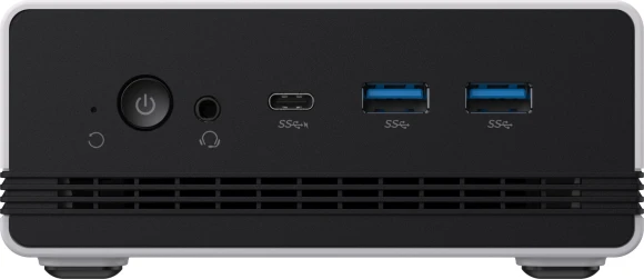 ПК Мини Chuwi UBox Ryzen 5 6600H (3.3) 16Gb SSD512Gb 660M Windows 11 Pro 2x2.5GbitEth WiFi BT 90W белый/черный