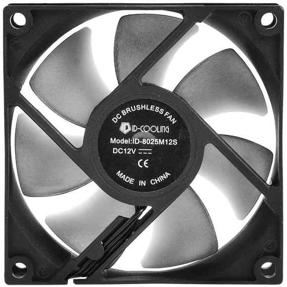 Вентилятор для корпуса ID-Cooling NO-8025-SD 80х80x25 черный 3-pin 21дБ Ret Вентилятор для корпуса ID-Cooling NO-8025-SD 80х80x25 черный 3-pin 21дБ Ret