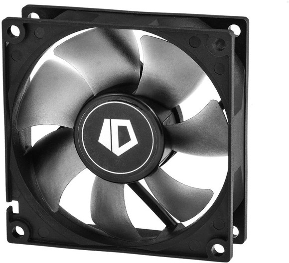 Вентилятор для корпуса ID-Cooling NO-8025-SD 80х80x25 черный 3-pin 21дБ Ret Вентилятор для корпуса ID-Cooling NO-8025-SD 80х80x25 черный 3-pin 21дБ Ret