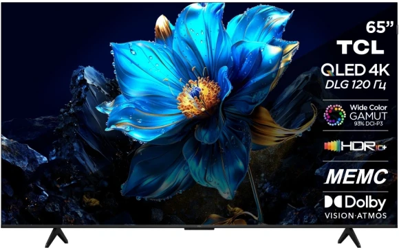 Телевизор QLED TCL 65" 65P7K черный 4K Ultra HD 60Hz DVB-T DVB-T2 DVB-C DVB-S DVB-S2 USB WiFi Smart TV Телевизор QLED TCL 65" 65P7K черный 4K Ultra HD 60Hz DVB-T DVB-T2 DVB-C DVB-S DVB-S2 USB WiFi Smart TV