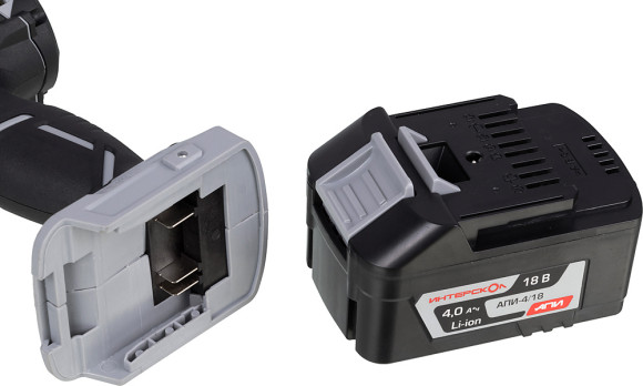 Дрель-шуруповерт Интерскол ДАУ-13/18В аккум. патрон:быстрозажимной (кейс в комплекте) (574.4.1.70)