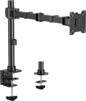 Кронштейн для мониторов Cactus CS-VM-MD-72-BK черный/белый 17"-32" макс.9кг настольный поворот и наклон