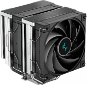 Устройство охлаждения(кулер) Deepcool AK620 Soc-AM5/AM4/1200/1700/1851 черный 4-pin 11-28dB Al+Cu 260W 1456gr Ret (R-AK620-BKNNMT-G)