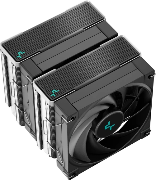 Устройство охлаждения(кулер) Deepcool AK620 Soc-AM5/AM4/1200/1700/1851 черный 4-pin 11-28dB Al+Cu 260W 1456gr Ret (R-AK620-BKNNMT-G) Устройство охлаждения(кулер) Deepcool AK620 Soc-AM5/AM4/1200/1700/1851 черный 4-pin 11-28dB Al+Cu 260W 1456gr Ret (R-AK620-BKNNMT-G)
