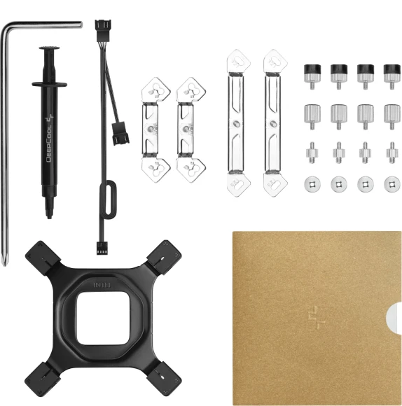 Устройство охлаждения(кулер) Deepcool AK620 Soc-AM5/AM4/1200/1700/1851 черный 4-pin 11-28dB Al+Cu 260W 1456gr Ret (R-AK620-BKNNMT-G) Устройство охлаждения(кулер) Deepcool AK620 Soc-AM5/AM4/1200/1700/1851 черный 4-pin 11-28dB Al+Cu 260W 1456gr Ret (R-AK620-BKNNMT-G)
