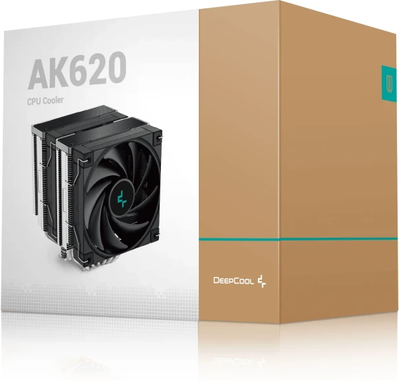 Устройство охлаждения(кулер) Deepcool AK620 Soc-AM5/AM4/1200/1700/1851 черный 4-pin 11-28dB Al+Cu 260W 1456gr Ret (R-AK620-BKNNMT-G) Устройство охлаждения(кулер) Deepcool AK620 Soc-AM5/AM4/1200/1700/1851 черный 4-pin 11-28dB Al+Cu 260W 1456gr Ret (R-AK620-BKNNMT-G)