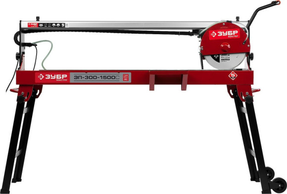 Плиткорез электрический Зубр ЭП-300-1500C 1500Вт красный/черный Плиткорез электрический Зубр ЭП-300-1500C 1500Вт красный/черный