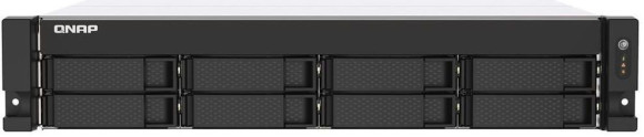 Сетевое хранилище NAS Qnap TS-873AEU-4G 8-bay стоечный Ryzen V1500B