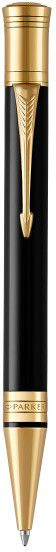Ручка шариков. Parker Duofold K74 (1931386) Black GT M черн. черн. подар.кор.