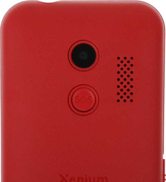 Мобильный телефон Xenium X718 красный моноблок 2Sim 1.77" 128x160 Spreadtrum ThreadX RTOS 0.3Mpix GSM900/1800 MP3 FM microSD max32Gb
