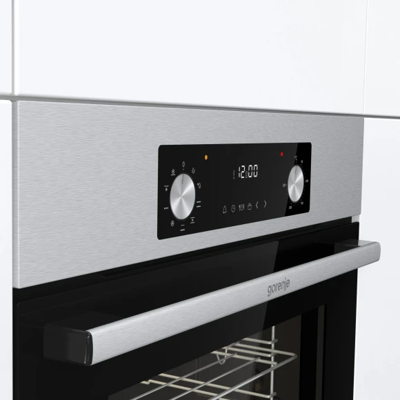Духовой шкаф Электрический Gorenje BO6737E02NX черный Духовой шкаф Электрический Gorenje BO6737E02NX черный