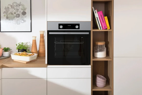 Духовой шкаф Электрический Gorenje BO6737E02NX черный Духовой шкаф Электрический Gorenje BO6737E02NX черный