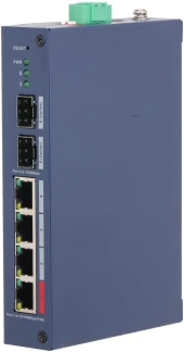 Коммутатор Dahua DH-CHS4206-4ET-90 (L2) 4x100Мбит/с 2SFP 4PoE 90W управляемый