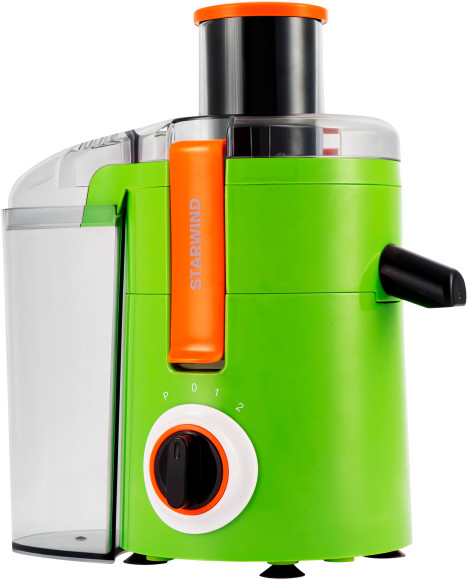 Соковыжималка центробежная Starwind SJ2236 500Вт рез.сок.:400мл. зеленый/белый Соковыжималка центробежная Starwind SJ2236 500Вт рез.сок.:400мл. зеленый/белый