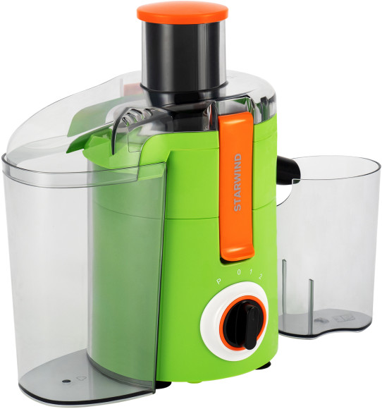 Соковыжималка центробежная Starwind SJ2236 500Вт рез.сок.:400мл. зеленый/белый Соковыжималка центробежная Starwind SJ2236 500Вт рез.сок.:400мл. зеленый/белый