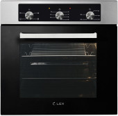 Духовой шкаф Электрический Lex EDM 042 IX нержавеющая сталь/черный Духовой шкаф Электрический Lex EDM 042 IX нержавеющая сталь/черный