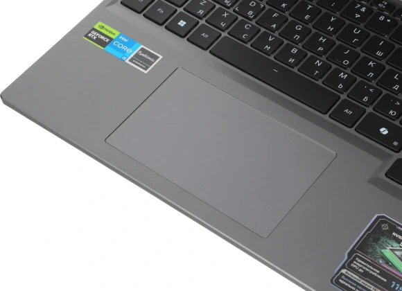 Ноутбук Maibenben X16C-i54456 Core i5 14450HX 16Gb SSD512Gb NVIDIA GeForce RTX 5060 8Gb 16" IPS FHD+ (1920x1200) Linux grey WiFi BT Cam 5200mAh (X16C-I544560F44LG4E10)