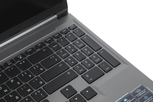 Ноутбук Maibenben X16C-i54456 Core i5 14450HX 16Gb SSD512Gb NVIDIA GeForce RTX 5060 8Gb 16" IPS FHD+ (1920x1200) Linux grey WiFi BT Cam 5200mAh (X16C-I544560F44LG4E10)