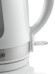 Чайник электрический Gorenje K17WE 1.7л. 2200Вт белый/серебристый корпус: металл/пластик