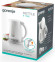 Чайник электрический Gorenje K17WE 1.7л. 2200Вт белый/серебристый корпус: металл/пластик