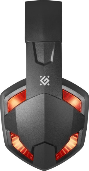 Наушники с микрофоном Defender Warhead G-370 черный/красный 2м накладные оголовье (64037) Наушники с микрофоном Defender Warhead G-370 черный/красный 2м накладные оголовье (64037)