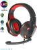 Наушники с микрофоном Defender Warhead G-370 черный/красный 2м накладные оголовье (64037) Наушники с микрофоном Defender Warhead G-370 черный/красный 2м накладные оголовье (64037)