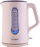 Чайник электрический Hyundai HYK-G8888 1.5л. 1700Вт кремовый/прозрачный корпус: стекло Чайник электрический Hyundai HYK-G8888 1.5л. 1700Вт кремовый/прозрачный корпус: стекло
