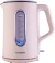 Чайник электрический Hyundai HYK-G8888 1.5л. 1700Вт кремовый/прозрачный корпус: стекло