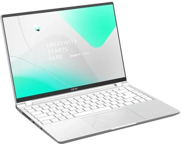 Ноутбук Gigabyte Aero 14 Core i7 13700H 16Gb SSD1Tb NVIDIA GeForce RTX4050 6Gb 14" OLED QHD+ (2880x1800) без ОС silver WiFi BT Cam (BMF-72KZBB4SD) Ноутбук Gigabyte Aero 14 Core i7 13700H 16Gb SSD1Tb NVIDIA GeForce RTX4050 6Gb 14" OLED QHD+ (2880x1800) без ОС silver WiFi BT Cam (BMF-72KZBB4SD)