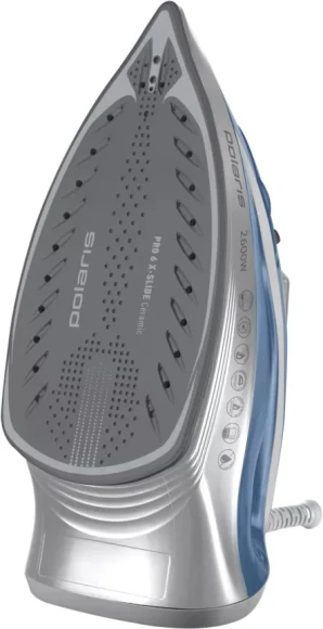 Утюг Polaris PIR 2668AK 2600Вт голубой/серебристый