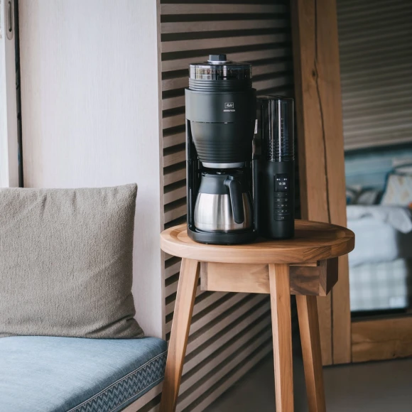 Кофеварка капельная Melitta Aromafresh 2 Grind & Brew черный Кофеварка капельная Melitta Aromafresh 2 Grind & Brew черный