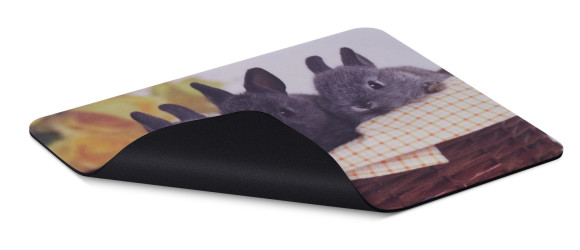 Коврик для мыши Buro BU-M40092 Мини рисунок/кролики 230x180x2мм Коврик для мыши Buro BU-M40092 Мини рисунок/кролики 230x180x2мм