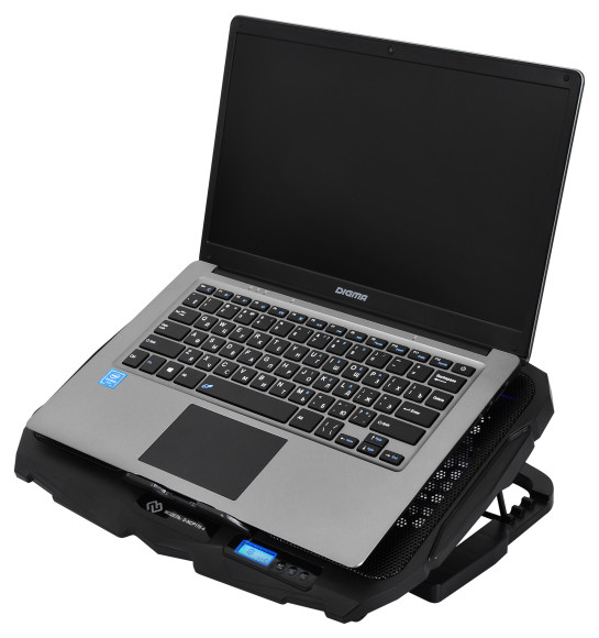 Подставка для ноутбука Digma D-NCP170-4 17"390x280x28мм 2xUSB 4x 70/125ммFAN 750г черный Подставка для ноутбука Digma D-NCP170-4 17"390x280x28мм 2xUSB 4x 70/125ммFAN 750г черный