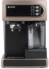 Кофеварка рожковая Vitek VT-1517 BN 1238Вт коричневый Кофеварка рожковая Vitek VT-1517 BN 1238Вт коричневый