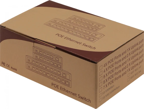 Коммутатор Falcon Eye FE-104POE-S Коммутатор Falcon Eye FE-104POE-S