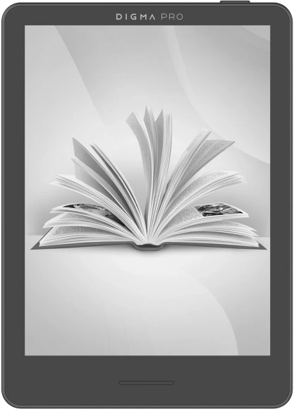 Электронная книга Digma pro MOON 6 6" E-Ink Carta 758x1024 1.8Ghz 1Gb/32Gb/SD/microSDHC/подсветка дисплея темно-серый Электронная книга Digma pro MOON 6 6" E-Ink Carta 758x1024 1.8Ghz 1Gb/32Gb/SD/microSDHC/подсветка дисплея темно-серый