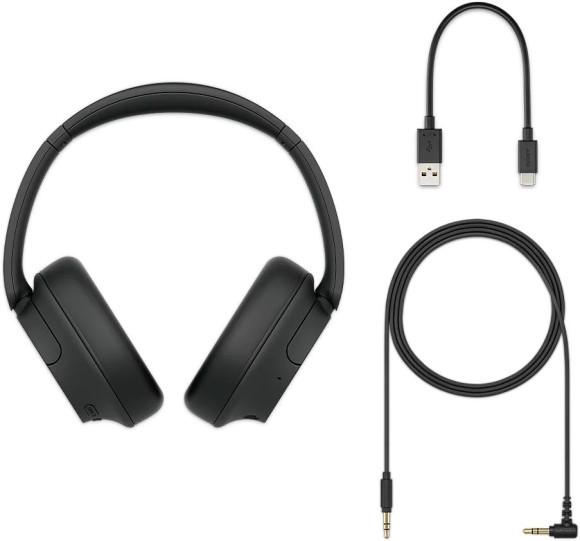 Гарнитура накладные Sony WH-CH720N 1.2м черный беспроводные bluetooth оголовье (WH-CH720N/BC) Гарнитура накладные Sony WH-CH720N 1.2м черный беспроводные bluetooth оголовье (WH-CH720N/BC)