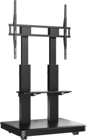Стойка для телевизора Onkron TS2811E-B черный 50"-120" макс.125кг напольный мобильный (моторизованный лифт)