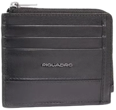 Чехол для кредитных карт Piquadro Philip PP4822W136R/N черный натур.кожа