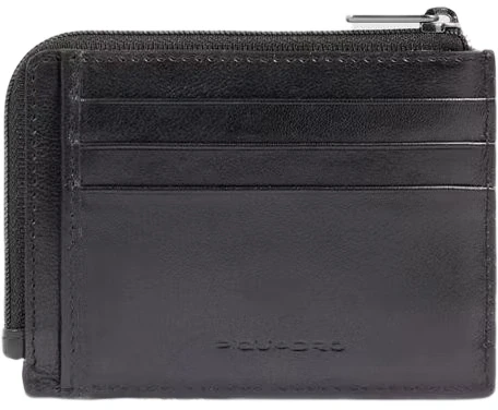 Чехол для кредитных карт Piquadro Philip PP4822W136R/N черный натур.кожа
