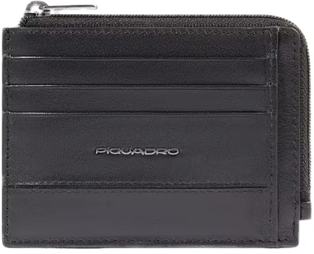 Чехол для кредитных карт Piquadro Philip PP4822W136R/N черный натур.кожа